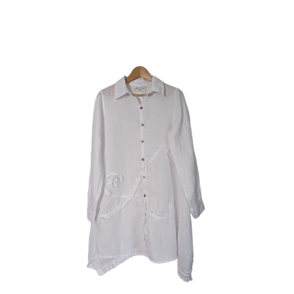 Beulah Linen long top